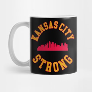 Kansas City Strong Skyline Mug